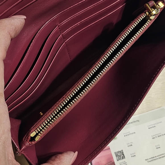 Prada Project Burgundy Quilted Wallet - Picture 6 of 12